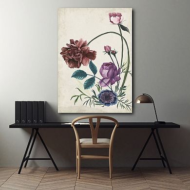 Courtside Market Antique Peony II Gallery Canvas Wall Art