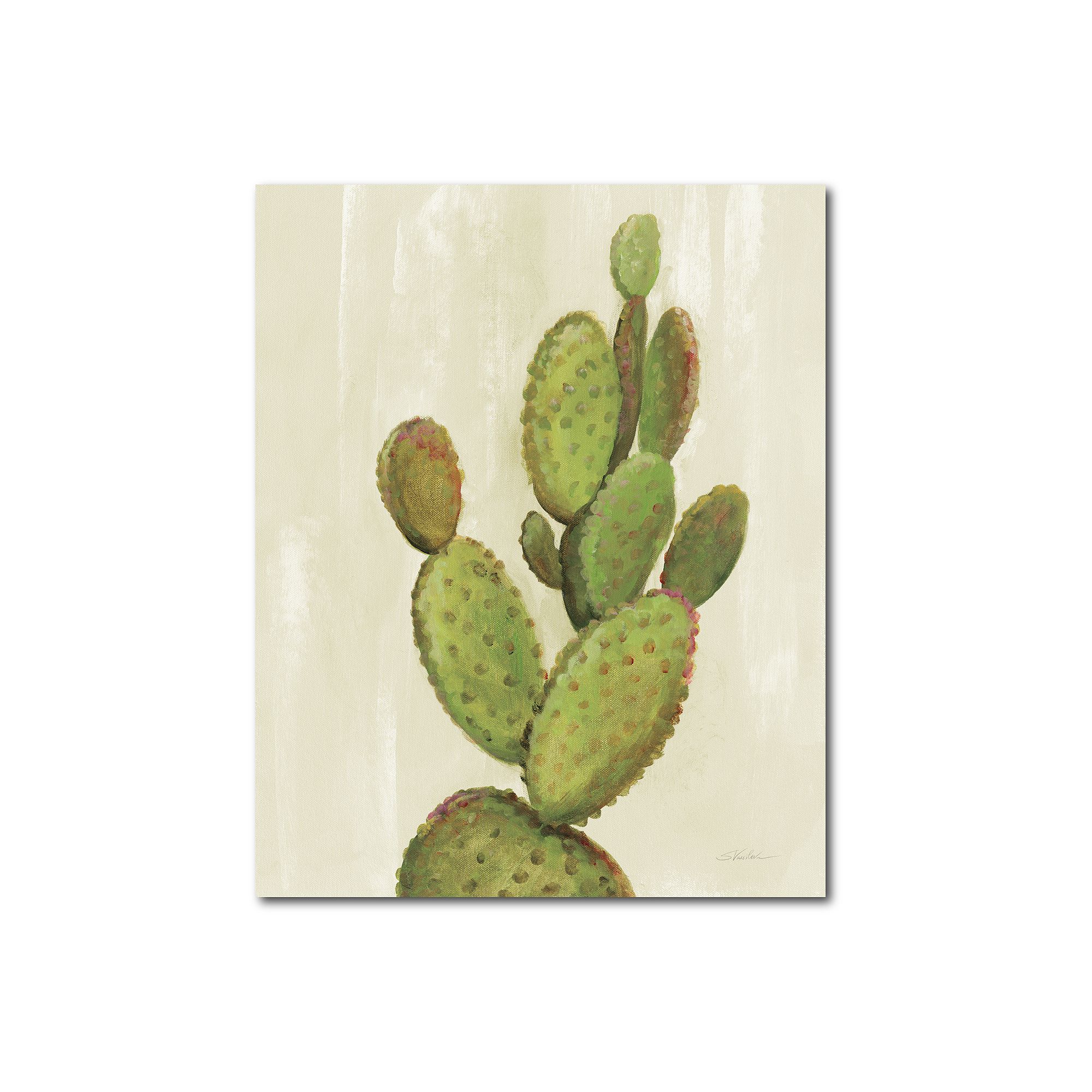 COURTSIDE MARKET Front Yard Cactus I Gallery Canvas Wall Art, Multi Color