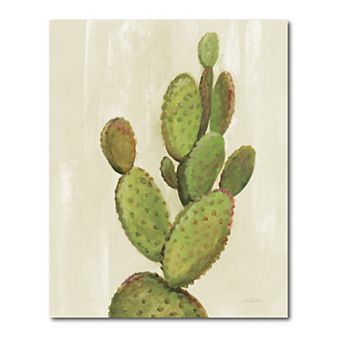 COURTSIDE MARKET Front Yard Cactus I Gallery Canvas Wall Art