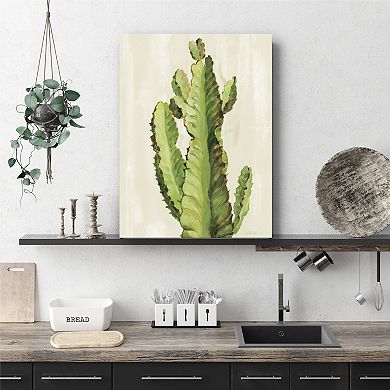 Courtside Market Front Yard Cactus II Canvas