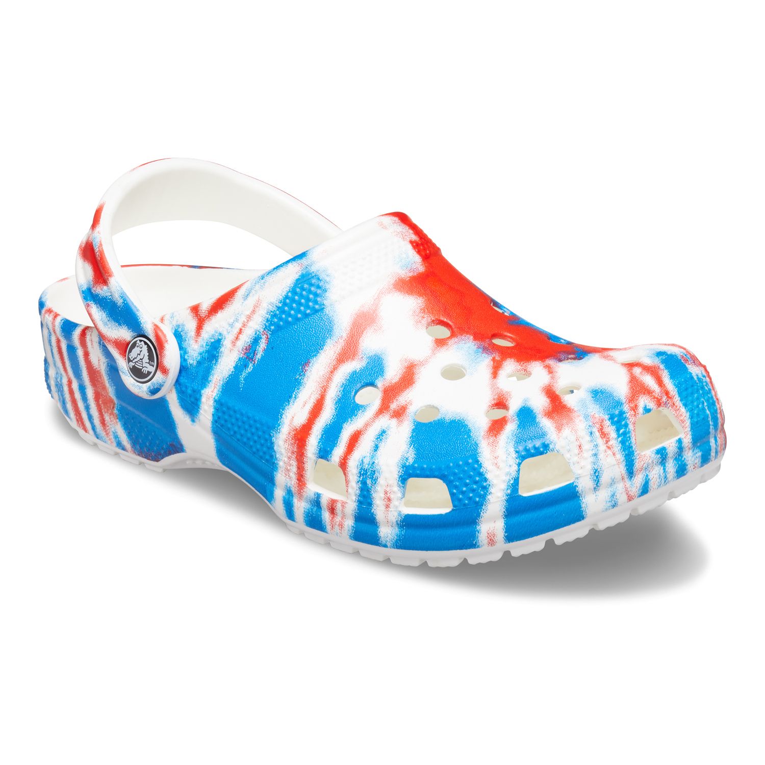 crocs classic tie dye adult clogs