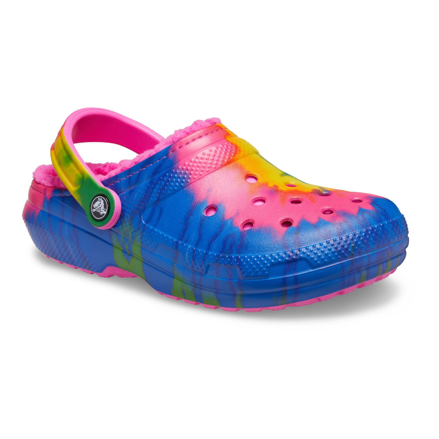 crocs classic tie dye clog