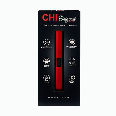 CHI Digital Ceramic Hairstyling 1" Flat Iron