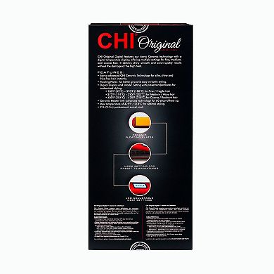 CHI Digital Ceramic Hairstyling 1" Flat Iron