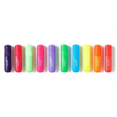 Yoobi Multicolor Mini Highlighters - 10 Pack