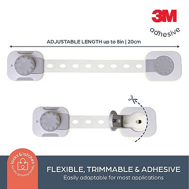 Dreambaby 6-Pack Twist 'N Lock Multi Purpose Baby Safety Latch