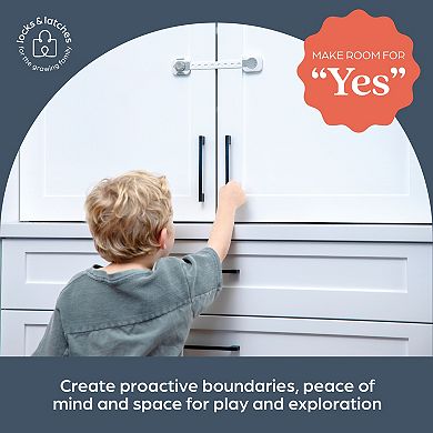 Dreambaby 6-Pack Twist 'N Lock Multi Purpose Baby Safety Latch