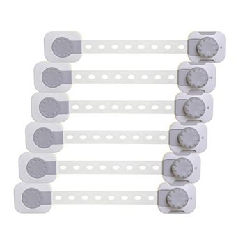 Dreambaby 6-Pack Twist 'N Lock Multi Purpose Baby Safety Latch