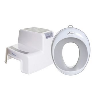 Dreambaby 2-Up Stool & EZY- Toilet Training Potty Seat Combo