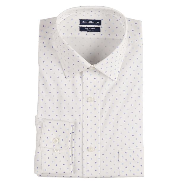 Croft and barrow no iron dress shirt hotsell