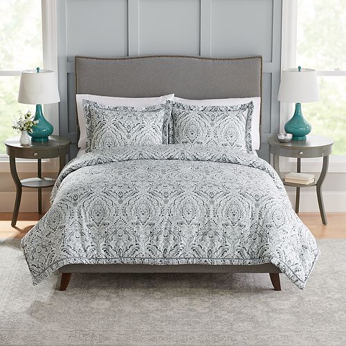 Croft & Barrow® Damask Comforter Set