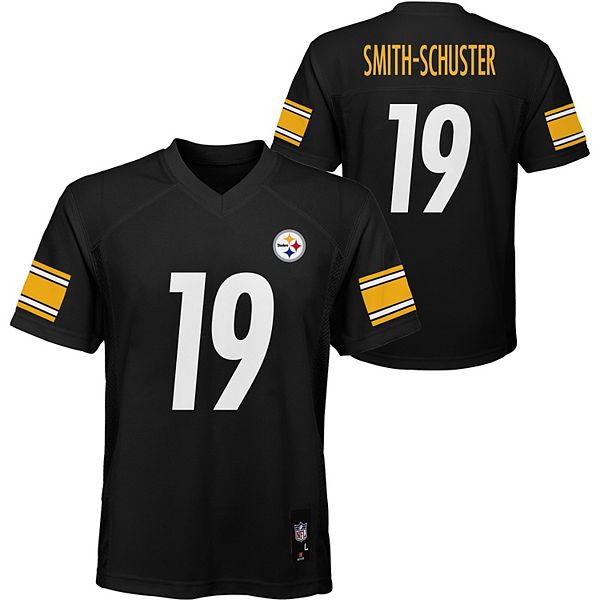 Men's Pittsburgh Steelers JuJu Smith-Schuster Nike Black Color Rush Legend  Player Jersey