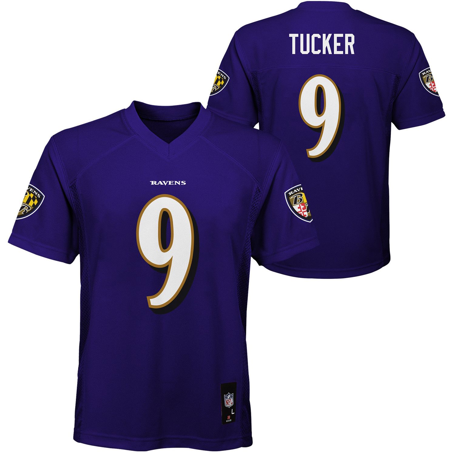 Nike Men's Baltimore Ravens Justin Tucker #9 Alternate Game Jersey