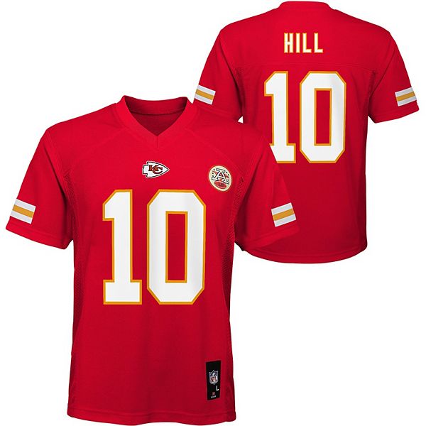 Tyreek Hill Kansas City Chiefs #10 Kids Size 4-12 Player