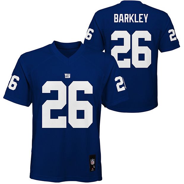 Nike Saquon Barkley New York Giants Youth Boys Game Jersey - Blue