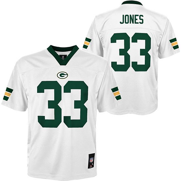 NFL Green Bay Packers Men's V-Neck Jones Jersey - S