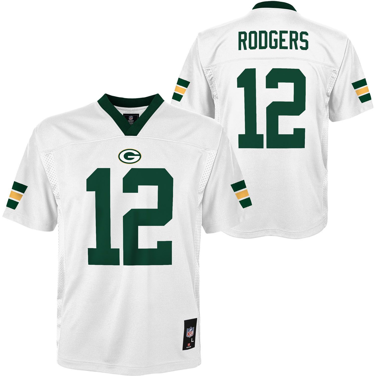 green bay packers rodgers jersey