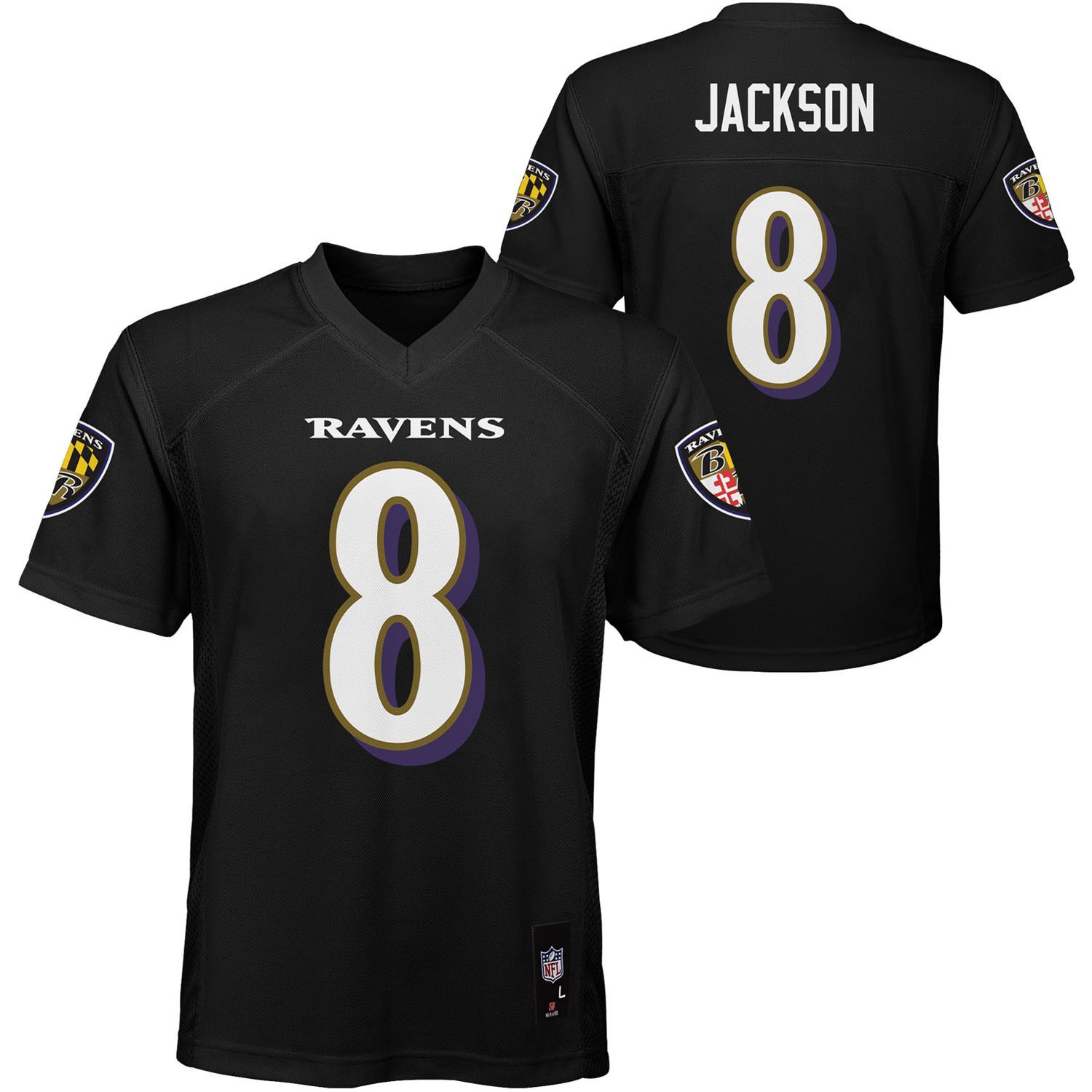 boys ravens jersey