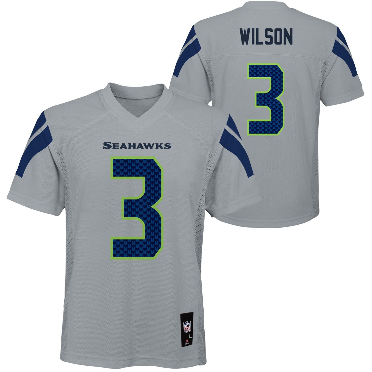 gray russell wilson jersey