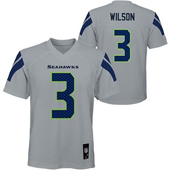 Boys 8-20 Seattle Seahawks Russell Wilson NFL Replica Jersey