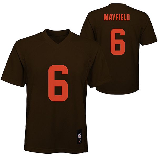 Boys 8-20 Cleveland Browns Baker Mayfield Replica Jersey