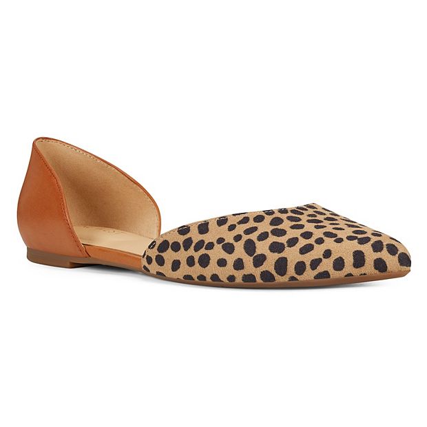 Nine west clearance leopard flats