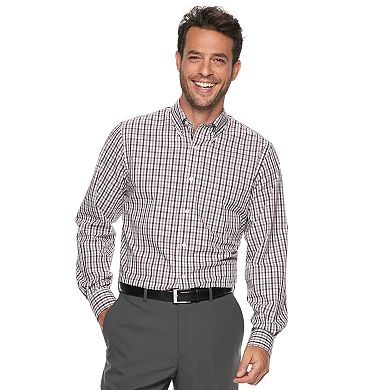 Men's Croft & Barrow® Classic-Fit Easy-Care Button-Down Collar Dress Shirt