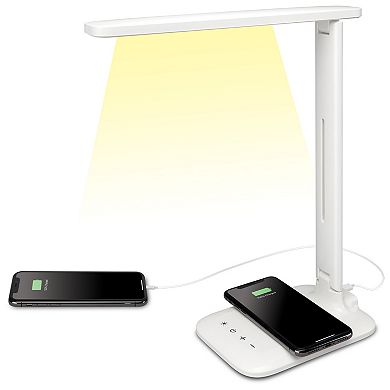 iLive LED Desk Lamp with Wireless Charging