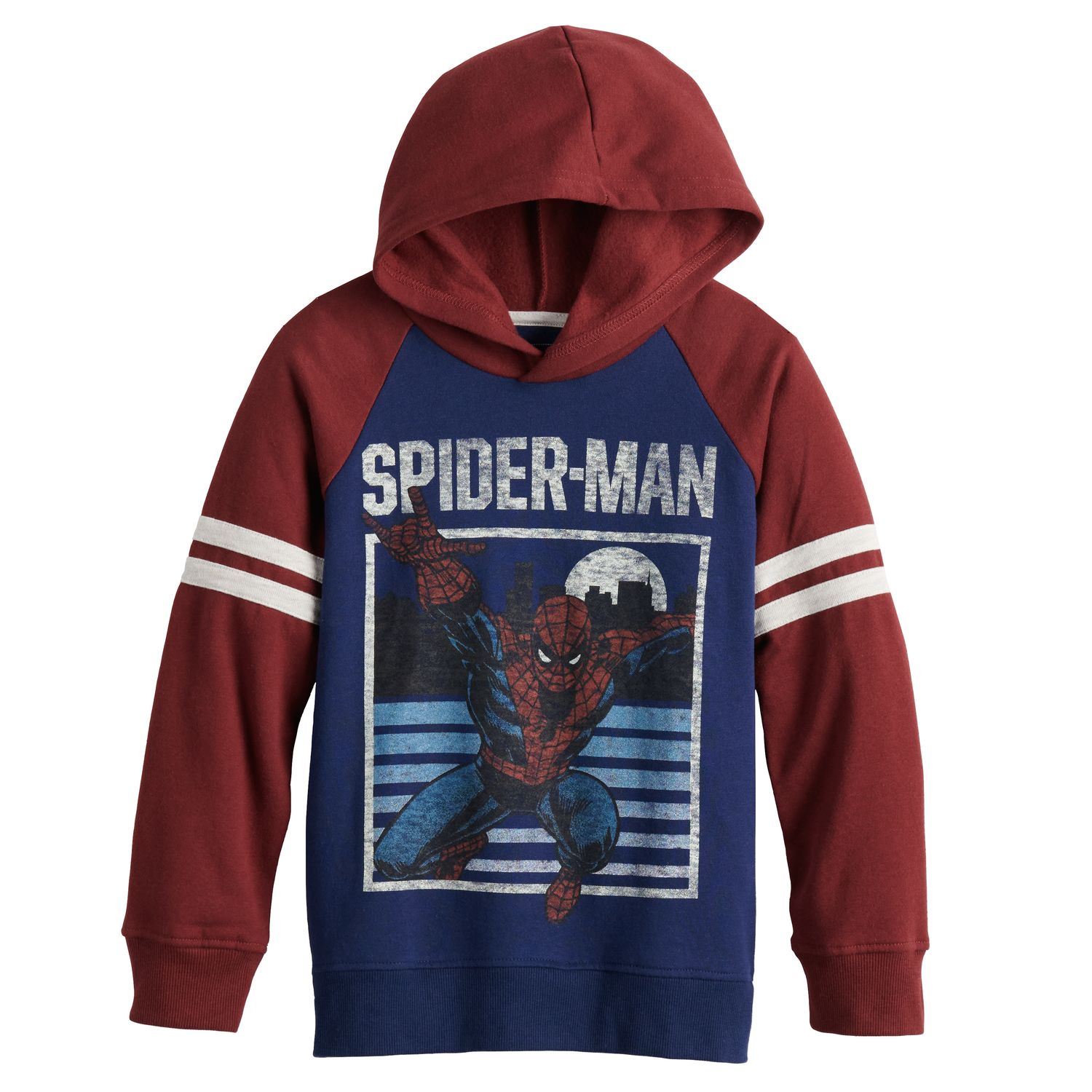 spiderman pullover hoodie