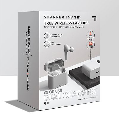 Sharper Image Soundhaven Wireless Earbuds