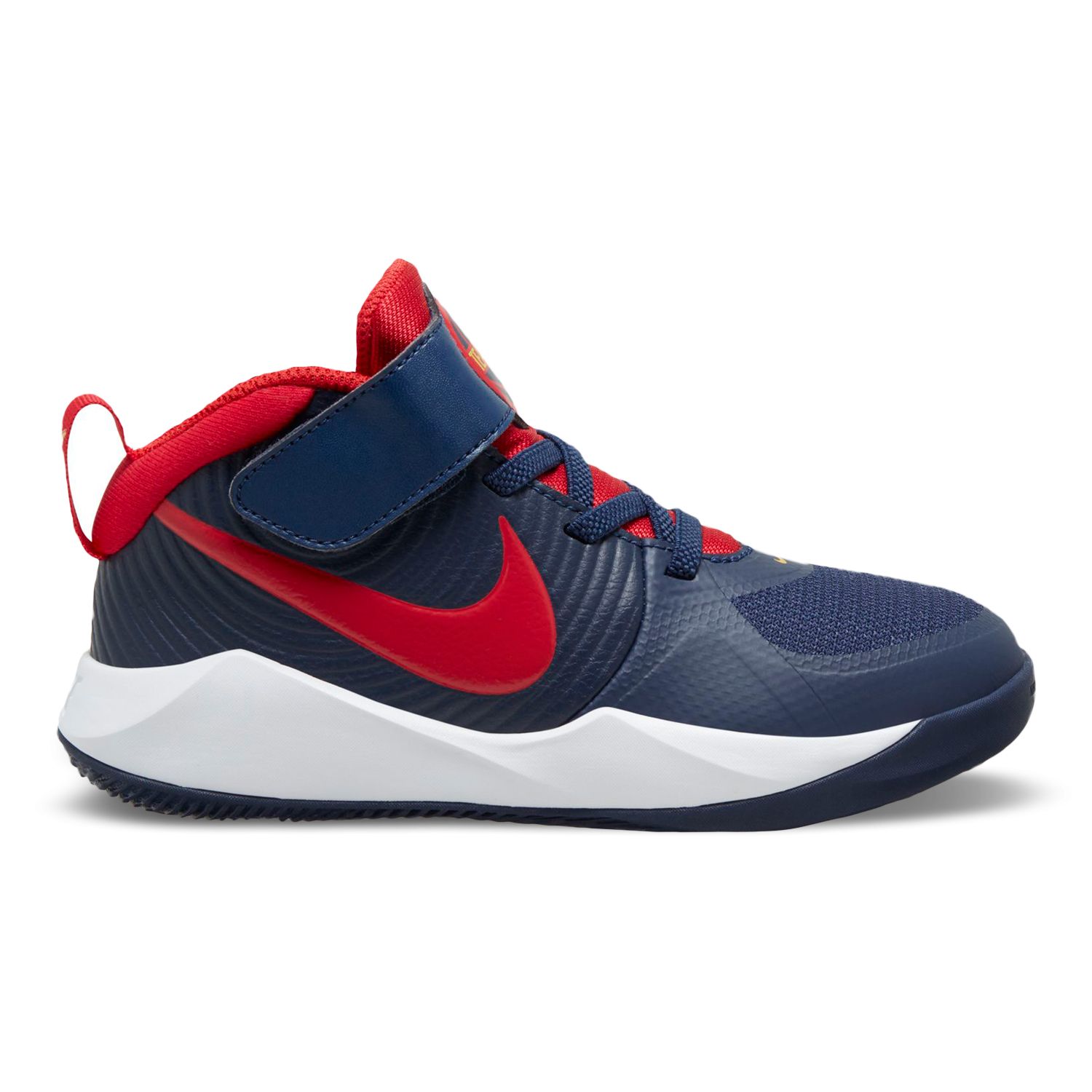 nike team hustle red and black