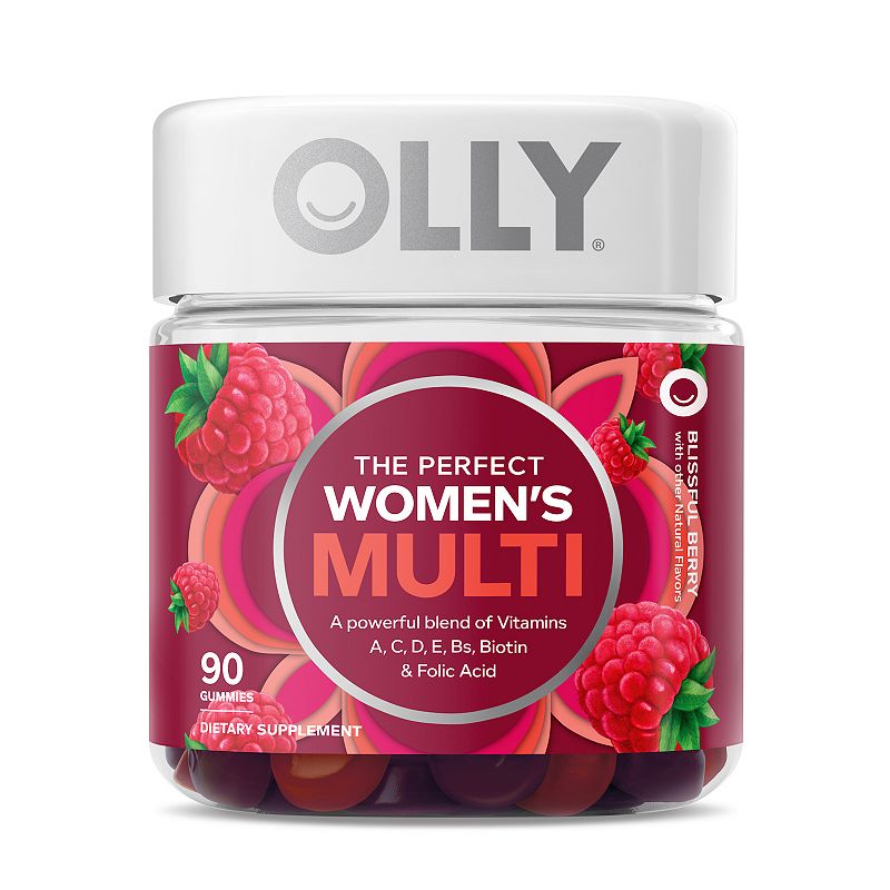 UPC 858158005015 product image for OLLY The Perfect Women's Gummy Multivitamin - Blissful Berry, None | upcitemdb.com