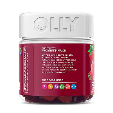 OLLY The Perfect Women's Gummy Multivitamin - Blissful Berry