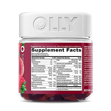 OLLY The Perfect Women's Gummy Multivitamin - Blissful Berry