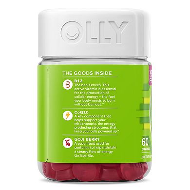 OLLY Daily Energy Gummy Vitamins - Tropical Passion