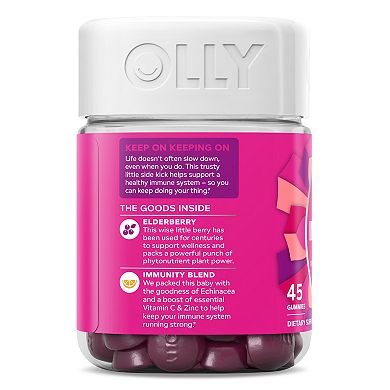 OLLY Active Immunity + Elderberry - Berry Brave