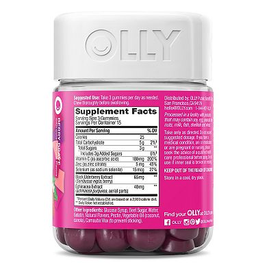 OLLY Active Immunity + Elderberry - Berry Brave