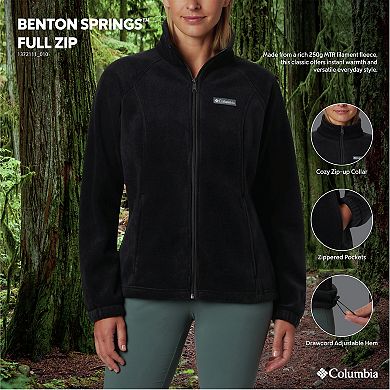 Women's Columbia Benton Springs Zip-Front Fleece Jacket