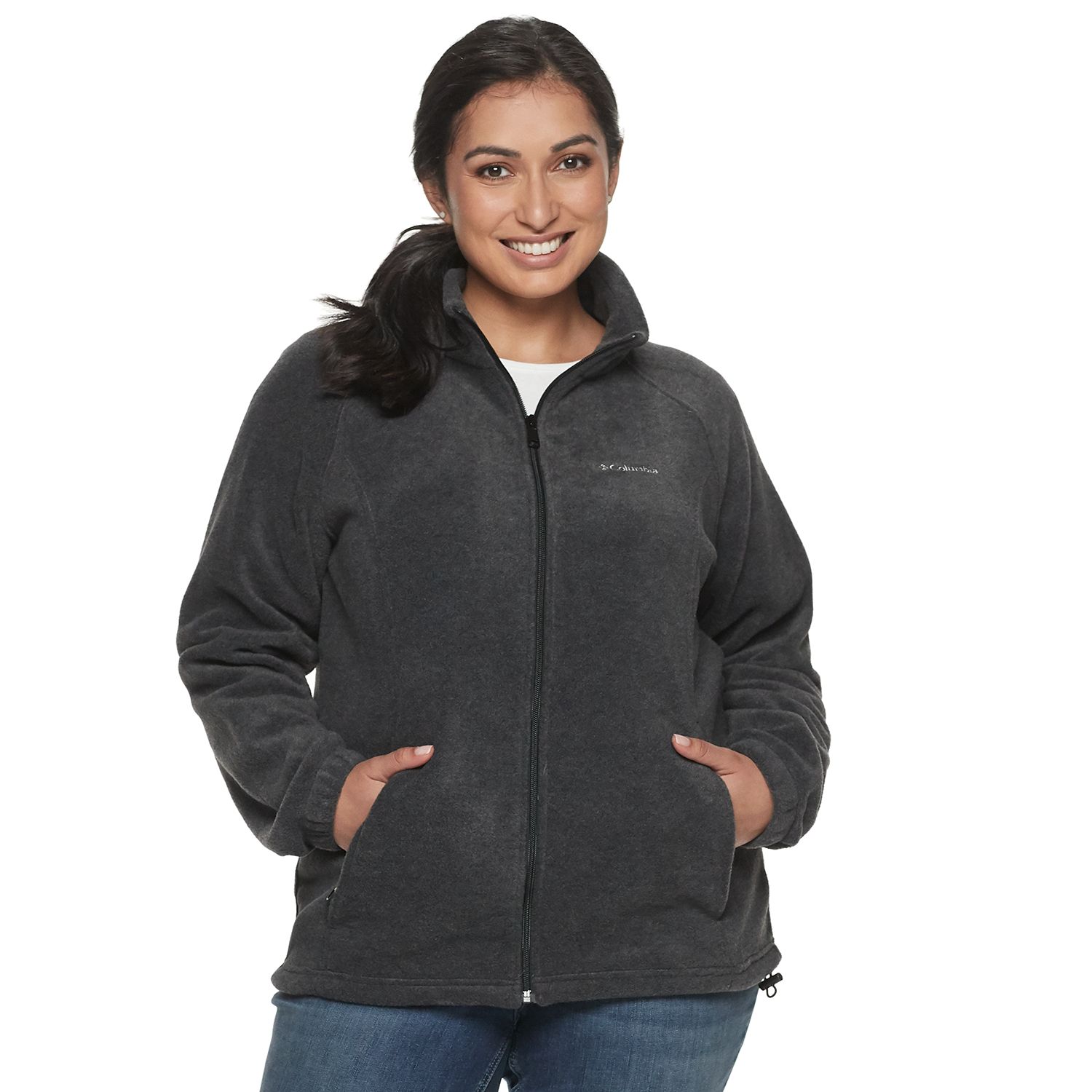 charcoal heather columbia jacket