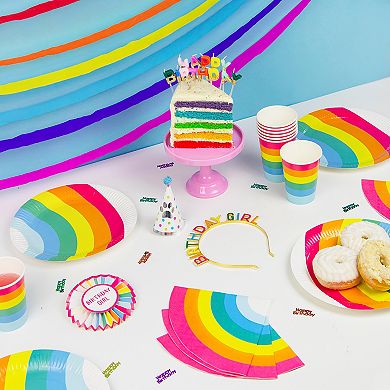 Rainbow Paper Streamer Set