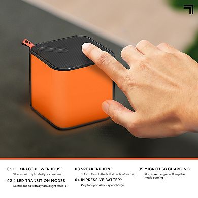 Sharper Image Mini Color Changing Speaker