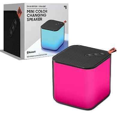 Sharper Image Mini Color Changing Speaker