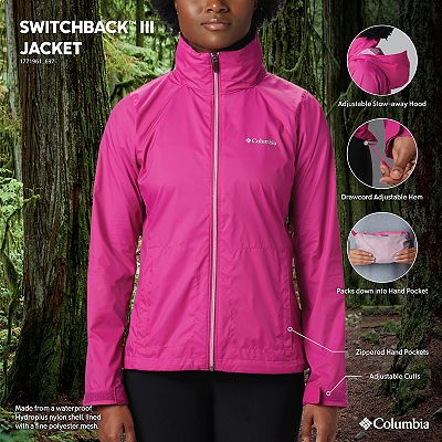 Columbia switchback rain jacket womens online