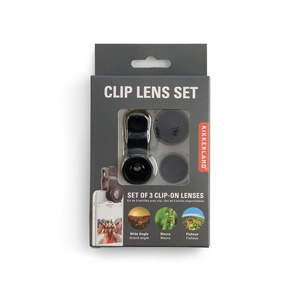 Kikkerland ClipOn Lens Set