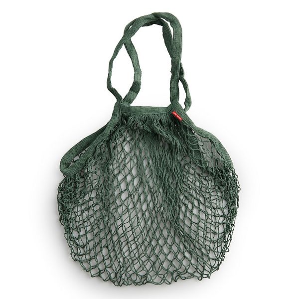 Kikkerland Green Mesh Cotton Market Bag