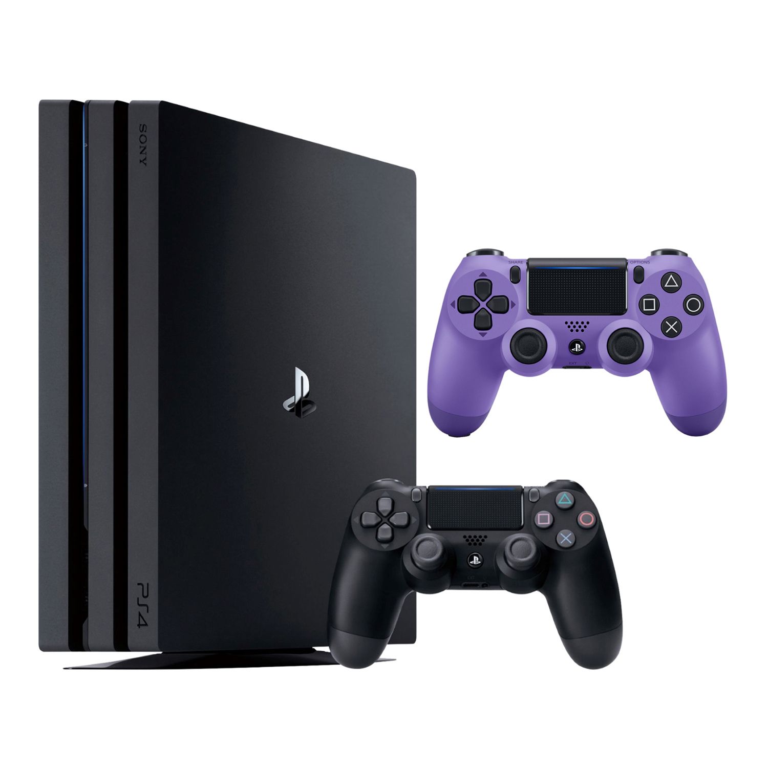 ps4 controller electric purple