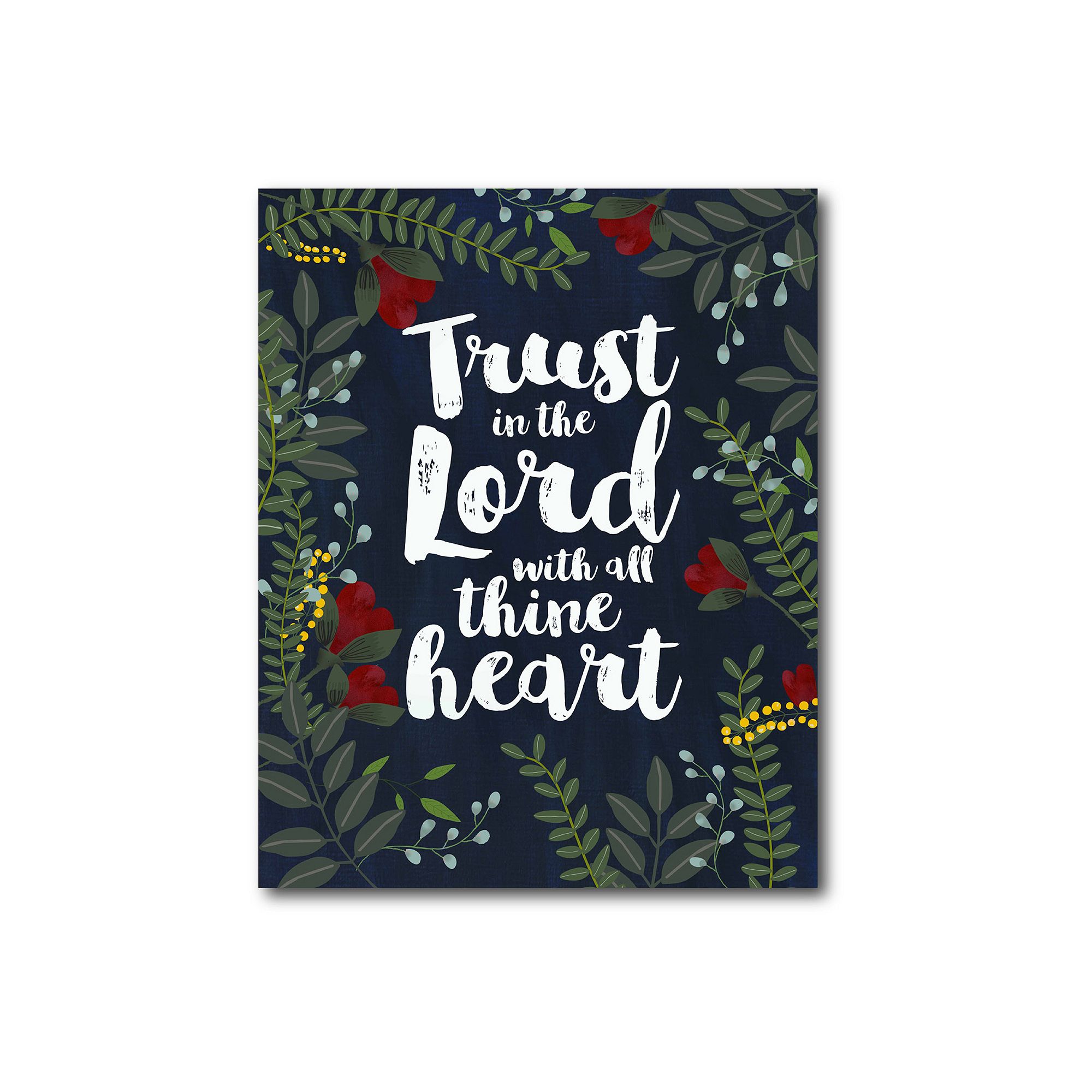 COURTSIDE MARKET Trust Floral Gallery Canvas Wall Art, Multi Color