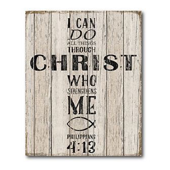 COURTSIDE MARKET I Can Do All Things Gallery Canvas Wall Art