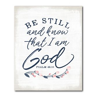 COURTSIDE MARKET Be Still Gallery Canvas Wall Art