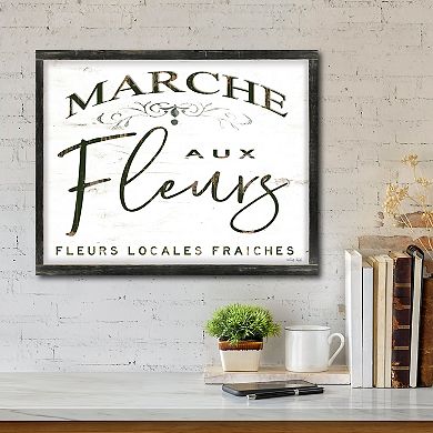 Courtside Market French Flower Shop I Canvas
